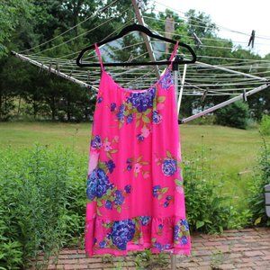 Abercrombie & Fitch Hot Pink Floral Dress